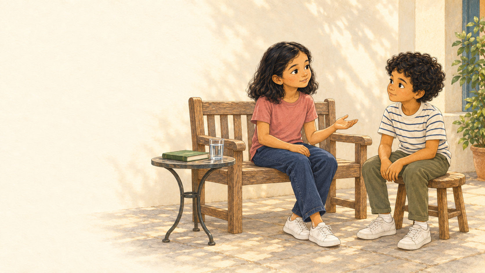 Nihaar and Tara making room for listening and understanding.
